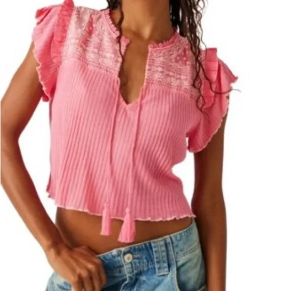 Free People Sarafina Top - Picture 2 of 6